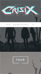 Mobile Screenshot of crisixband.com
